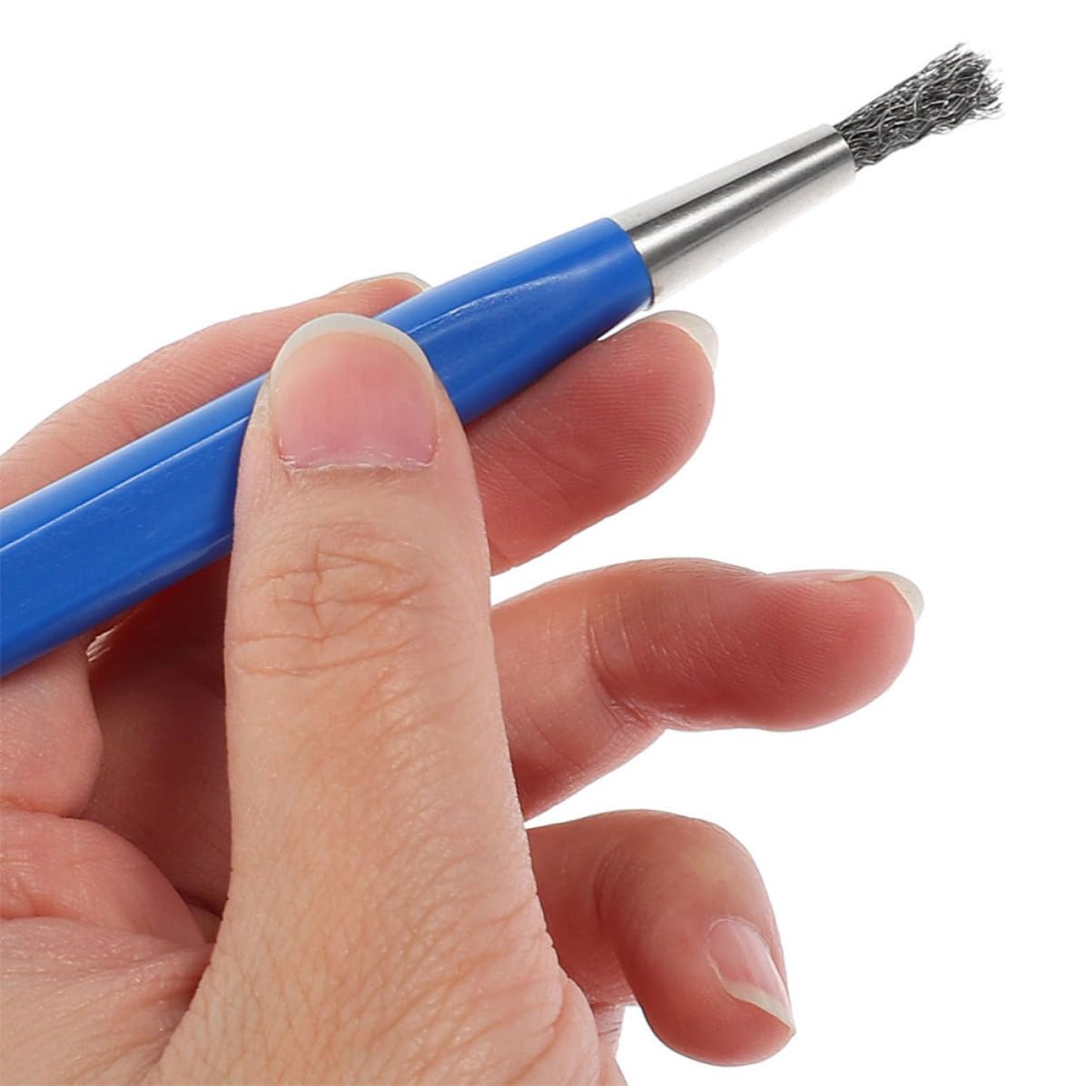 2pcs Nylon Scratch Brush Pen for Coin and Jewelry Cleaning