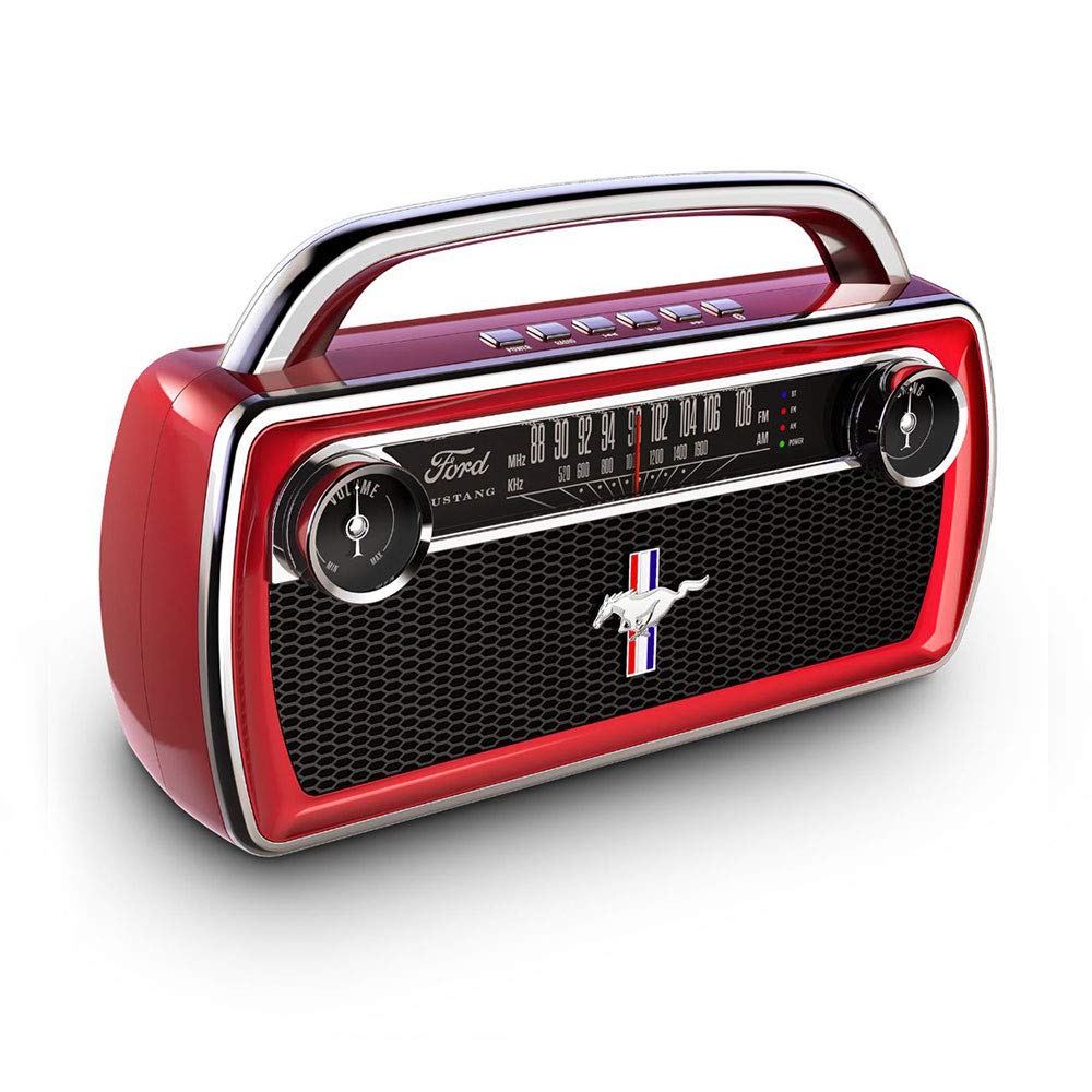 ポータブルプレーヤー FORD ION Audio Mustang Stereo Rádio AM/FM portátil Ford Mustang Stereo ION, Bluetooth e bateria
