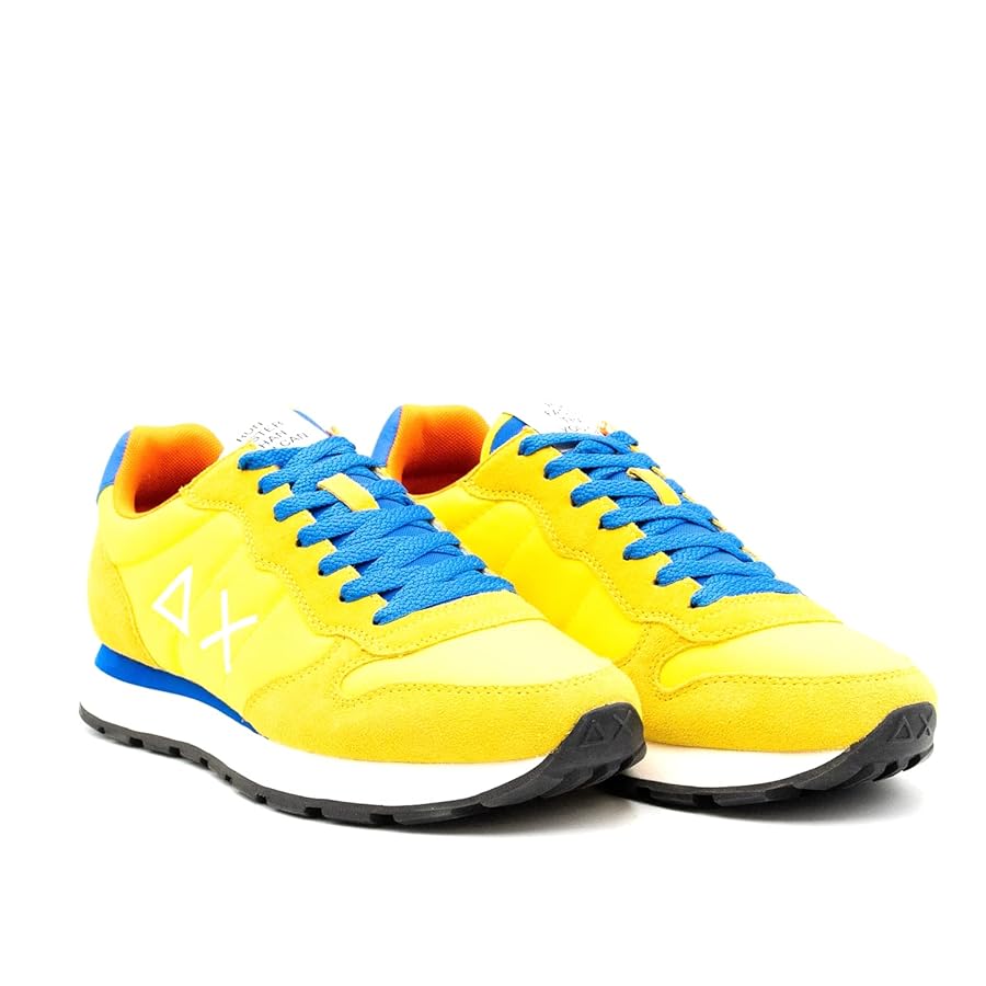 Scarpe Sun 68 Uomo SUN68 Z35102 Tom Fluo Navy Blue Scarpe Sportive