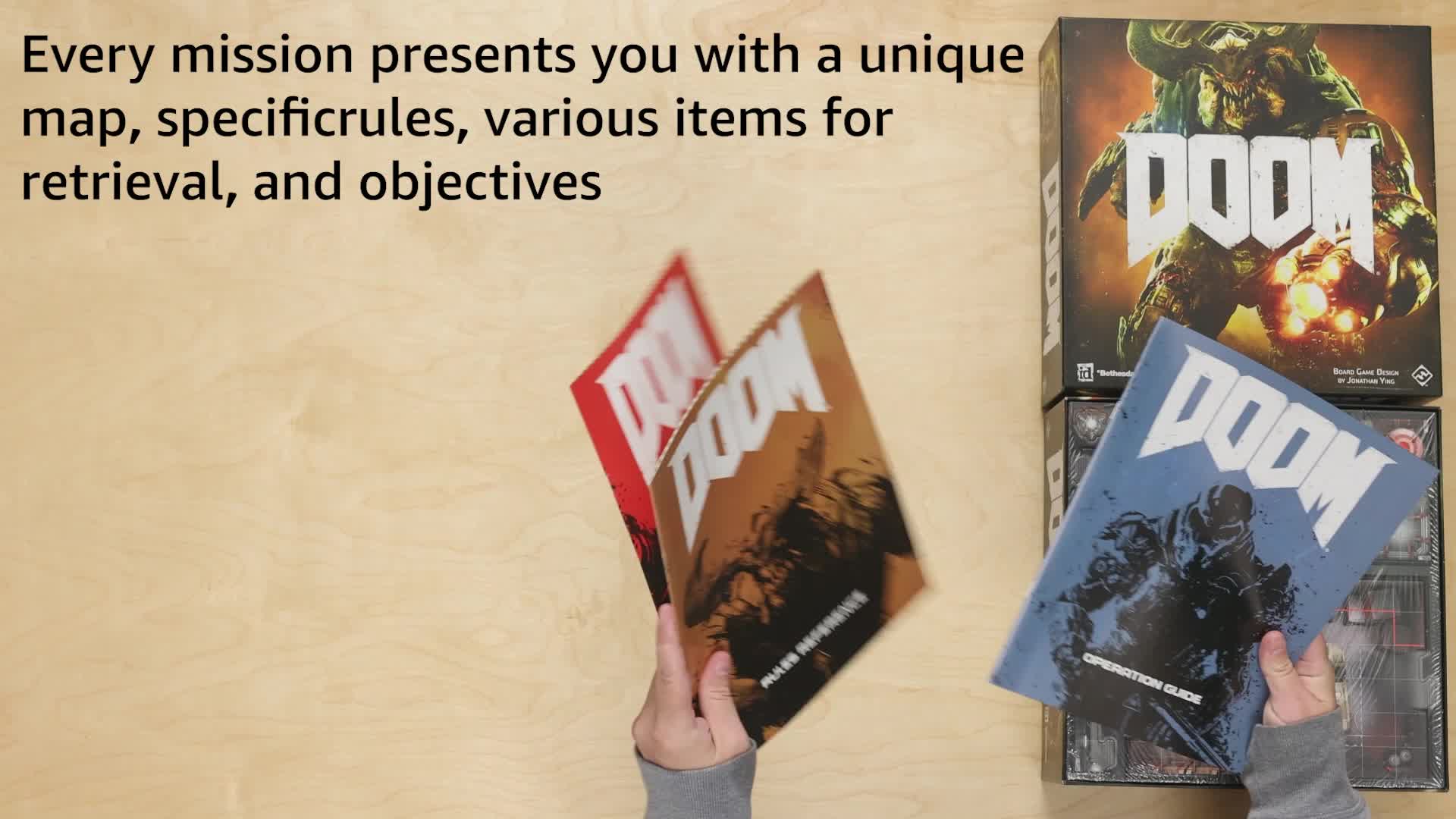 Amazon.com: Doom The Board Game (2nd Edition) | Sci-Fi