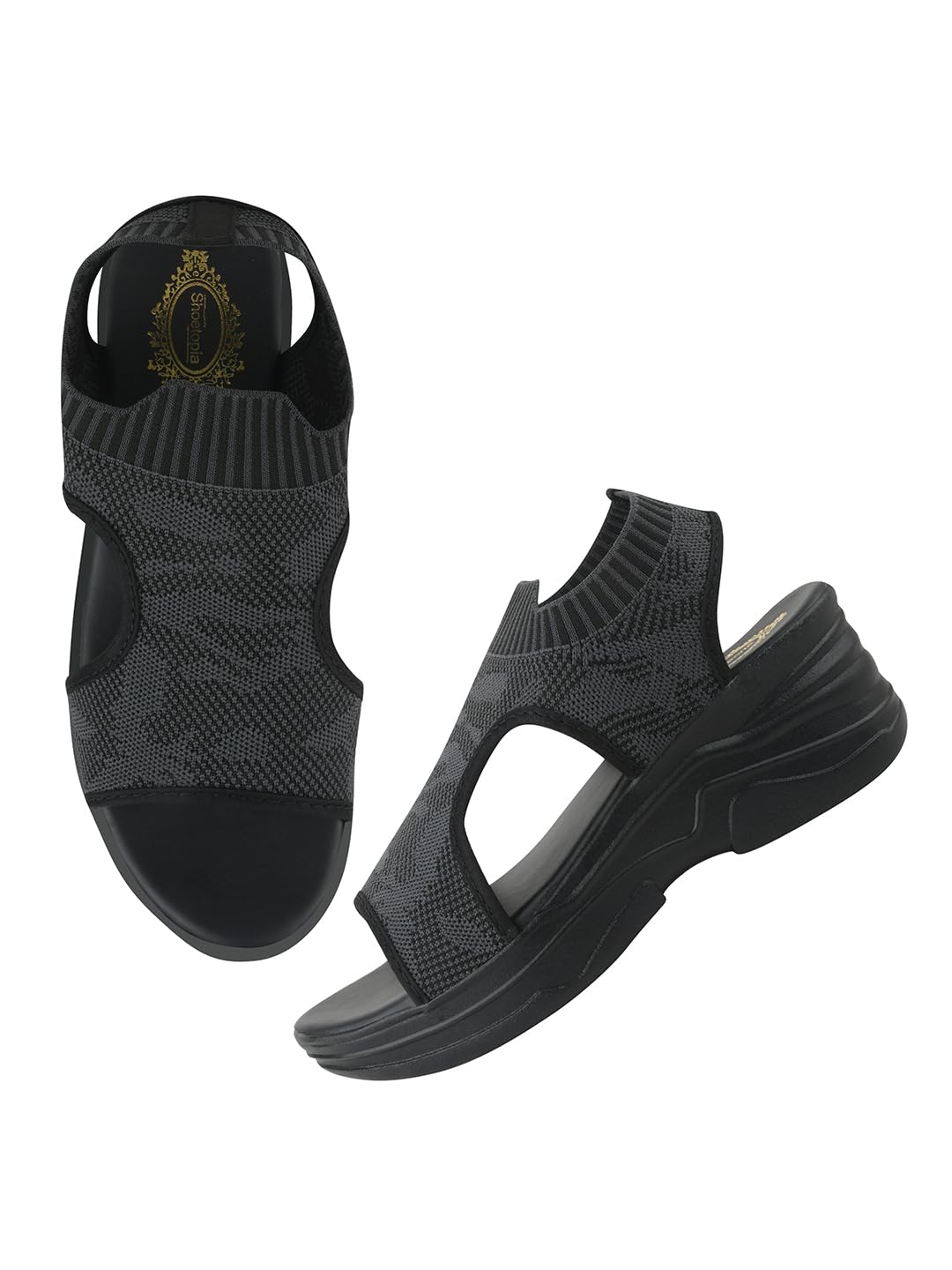 Shoetopia Womens Sandal-7 Kids UK (Nazi-Black)-EU40 (B0D76V51XL) Amazon Price History, Amazon Price Tracker