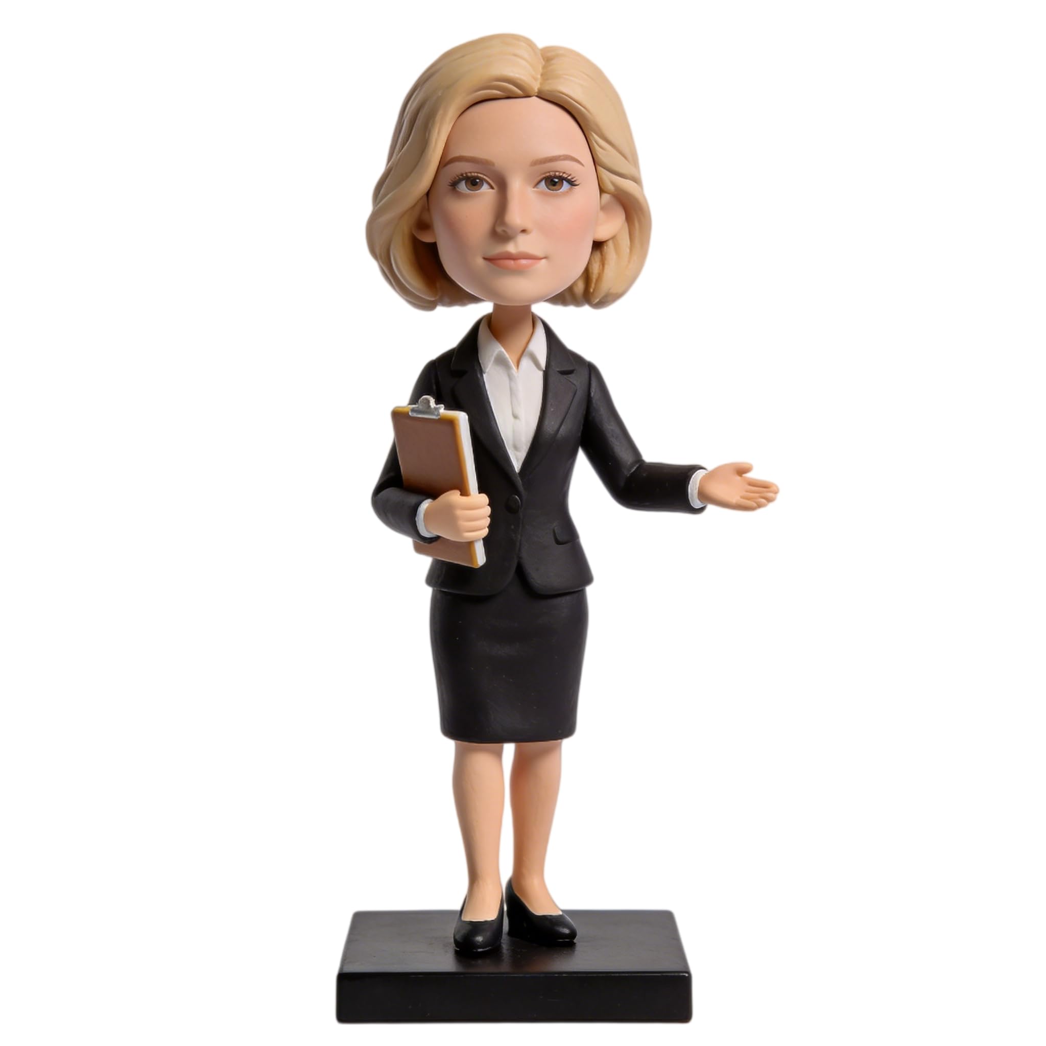 Figurine 3D personnalisée de bureau et statuette argile polymère