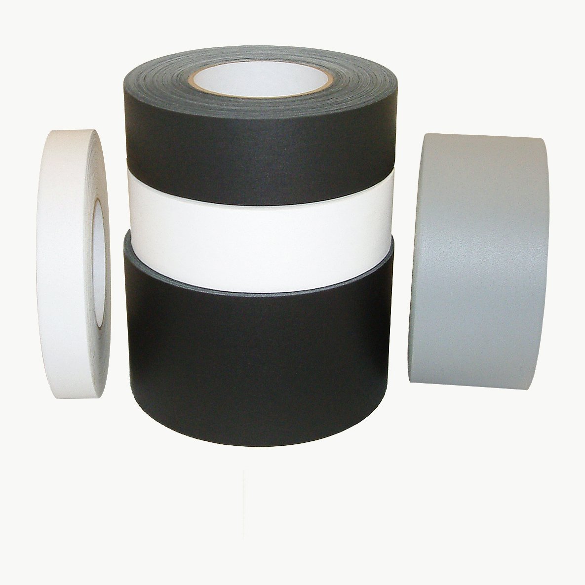 Scapa 125/BLK360 Vinyl Coated Cloth Economy Grade Gaffers Tape, 48 lbs/in Tensile Strength, 60 yds Length x 3" Width, Black