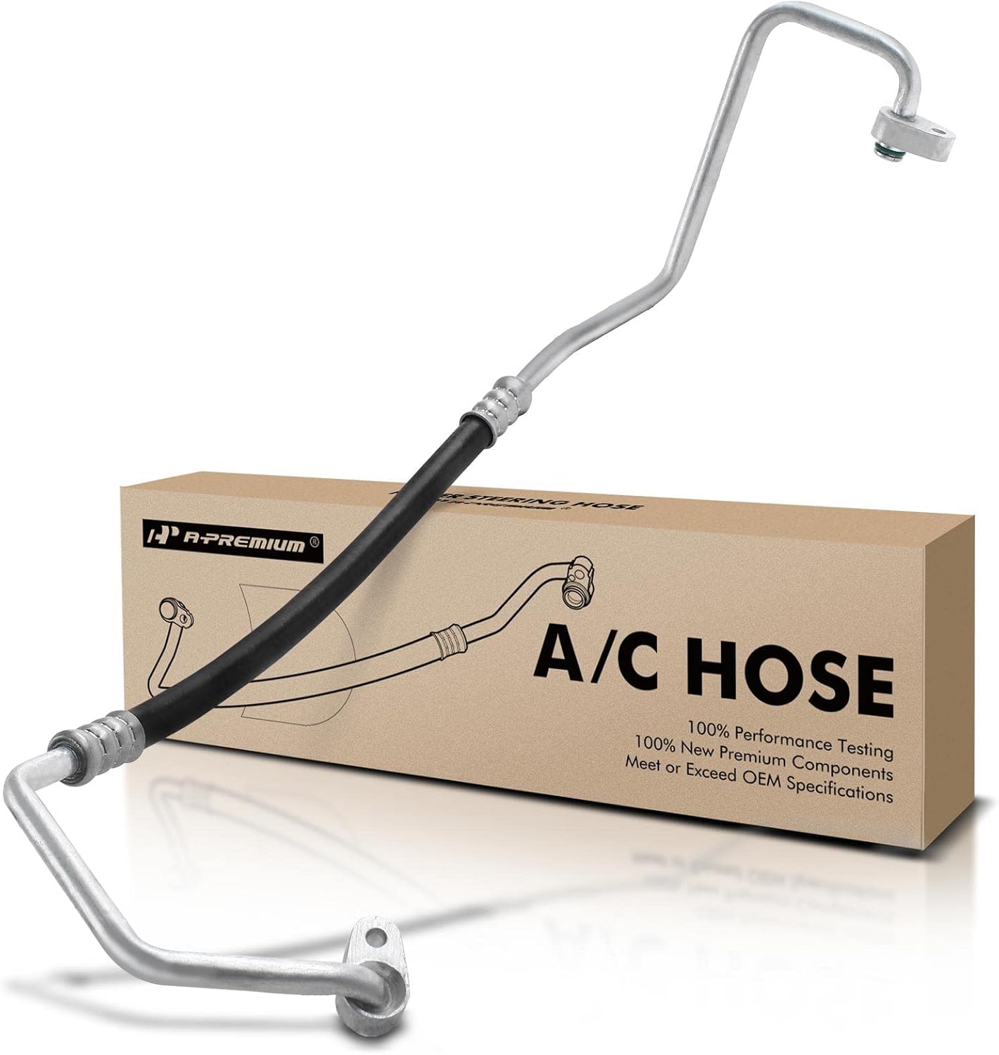 A-Premium A/C Discharge Line Hose Assembly Compatible with Scion xB, 2004-2015, 1.5L 2.4L, Compressor to Condenser