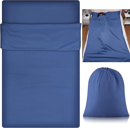 Vista 9 de Irenare Saco de dormir autobronceador reutilizable para el cuerpo, autobronceador, ligero, transpirable, saco de dormir para cama, viajes, saco