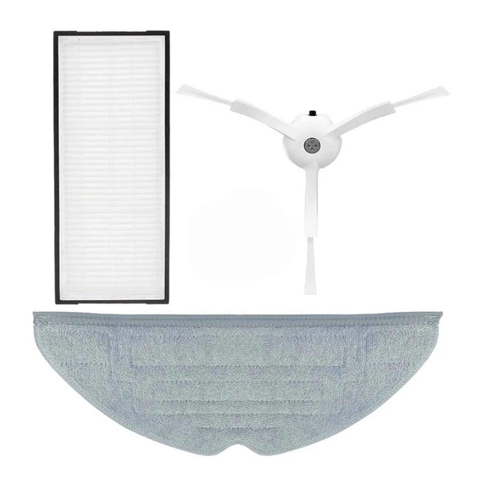 YAXRO Compatible with Robolock S8/S8+/S8 Pro Ultra Robot Vacuum Cleaner Spare Parts, Washable Hepa Filter, Side Brush, Dust Bag, Mop Cloth (Color : KT-11)-image-48