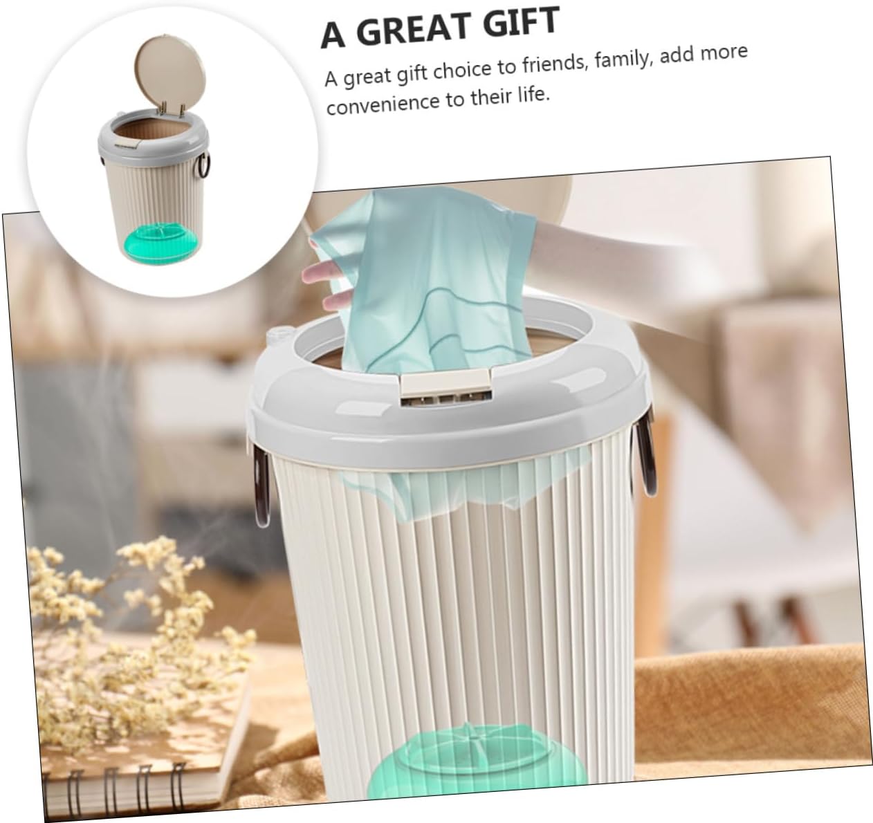 1pc Portable Mini Washing Machine Turbine Washer for Underwear and Clothes Silent for Apartments Rvs and Travel Use