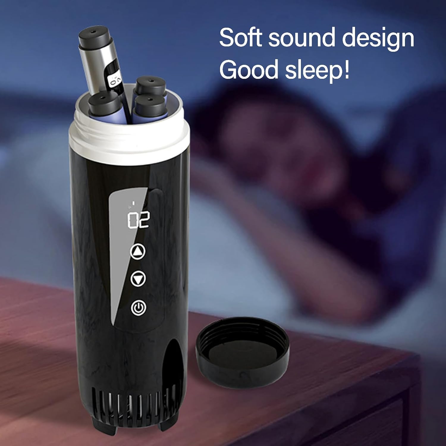 0-18℃ Portable Small Vacuum Insulated Cup Insulins Refrigerated Cup Coolers LCD Beverage Refrigerator Portable Pens Coolers Travel Case Medication - Image 7