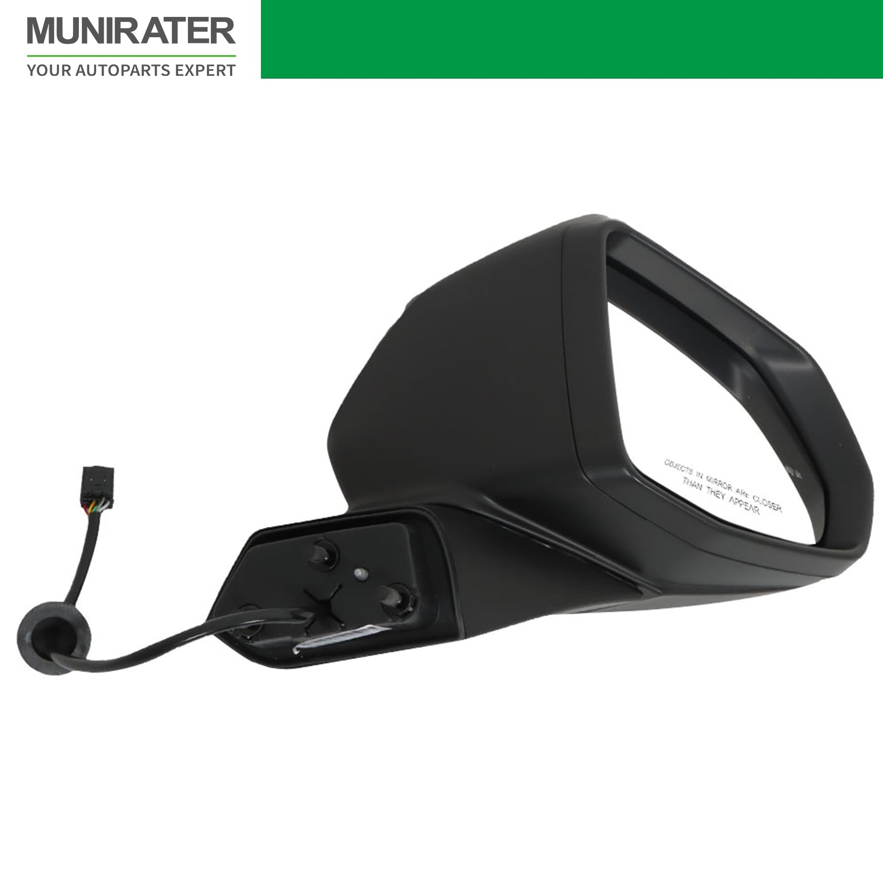 Amazon.com: munirater Right Passenger Side Mirror Power Heated