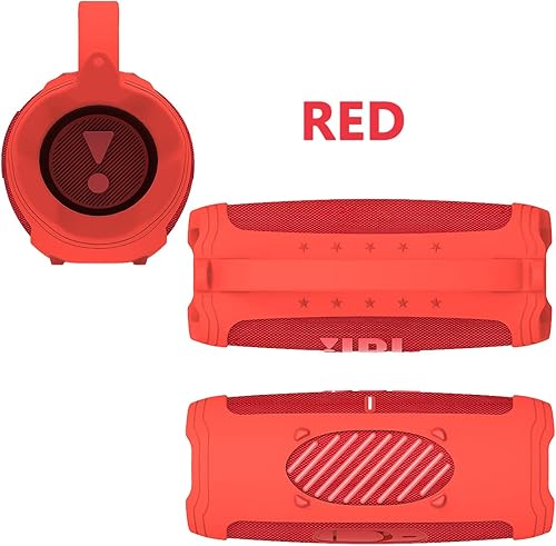 Miniatura 31 de JCHPINE Funda de silicona para altavoz Bluetooth portátil JBL Charge 5, soporte protector para accesorios de altavoces JBL Charge 5