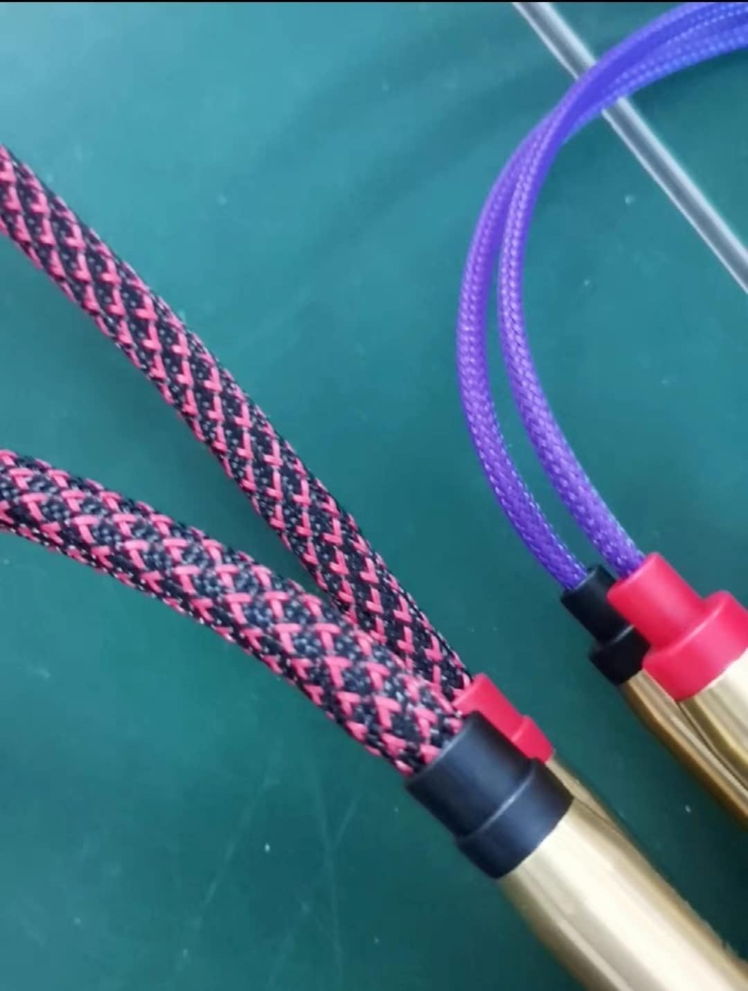 16ft PET Expandable Braided Cable Sleeve,Wire Loom Wire Braid Sleeving,for USB Cable Power Cord Audio Video Cable – Protect Cat from Chewing Cords Purple