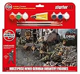Airfix 1:32 Multipose WWII German Infantry Figures Starter Set ()