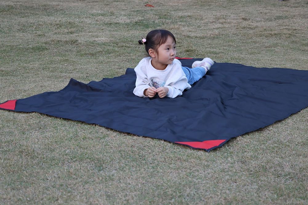 Pocket Picnic Blanket, Compact Lightweight Tarp for Camping image 5