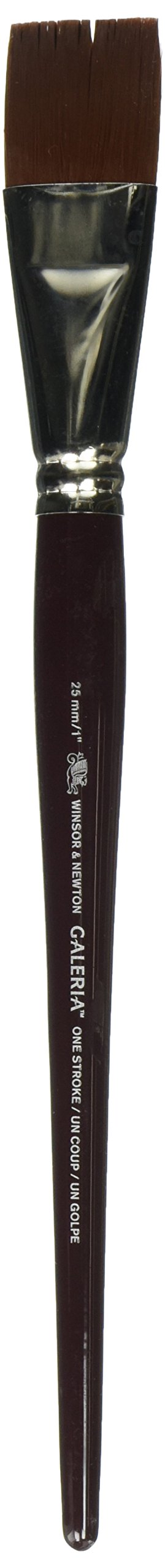 Winsor & Newton Size 25mm Galeria Short Handle One Stroke Brush