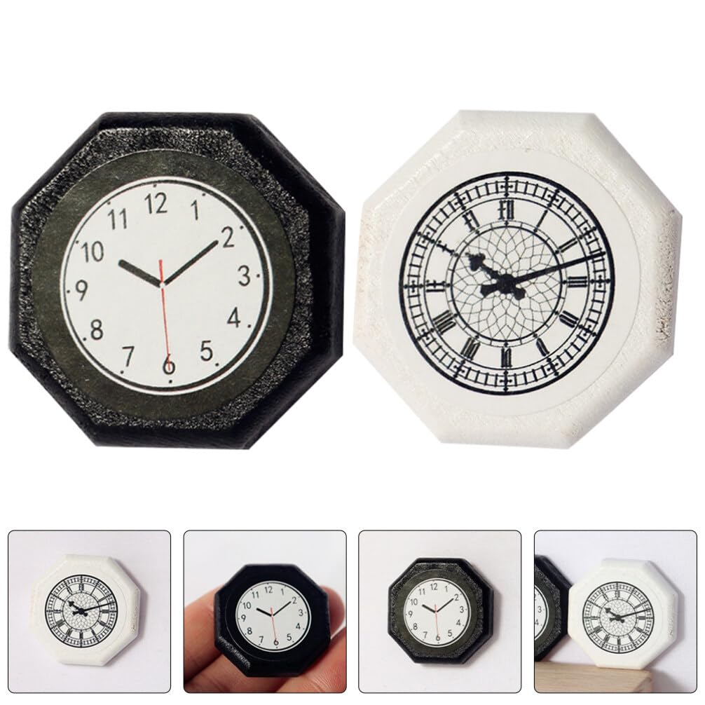 Orologio A Pendolo Da Pavimento In Miniatura - Modello Decorativo Per Case Delle Bambole E Diorami - Materiale PLA