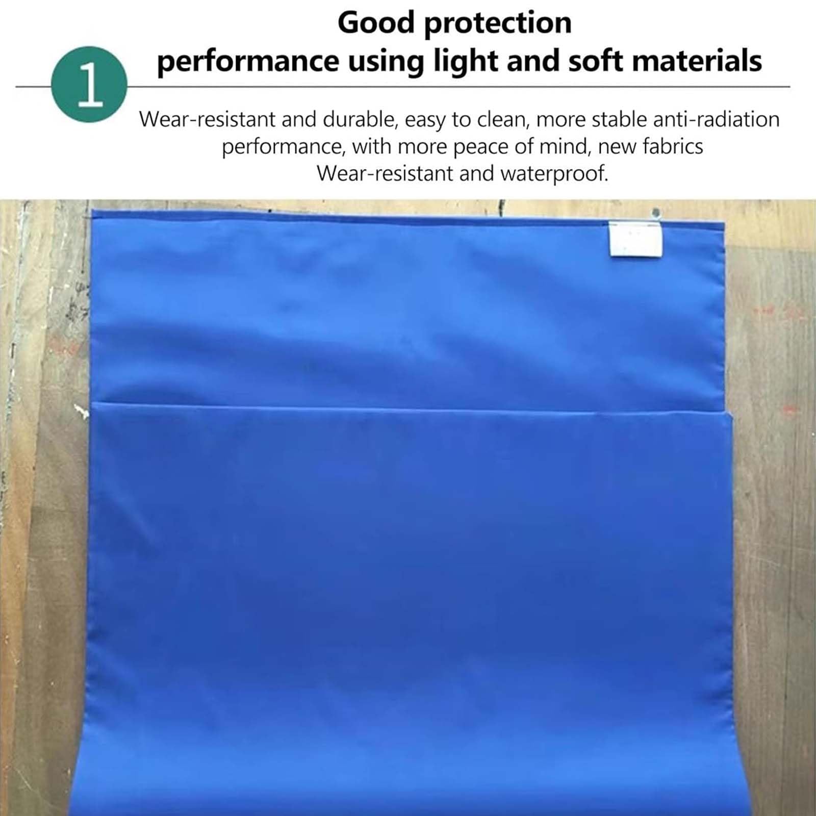 Chaleco de Plomo Protector de Rayos X 0.35mm PB 100x60cm para Adulto