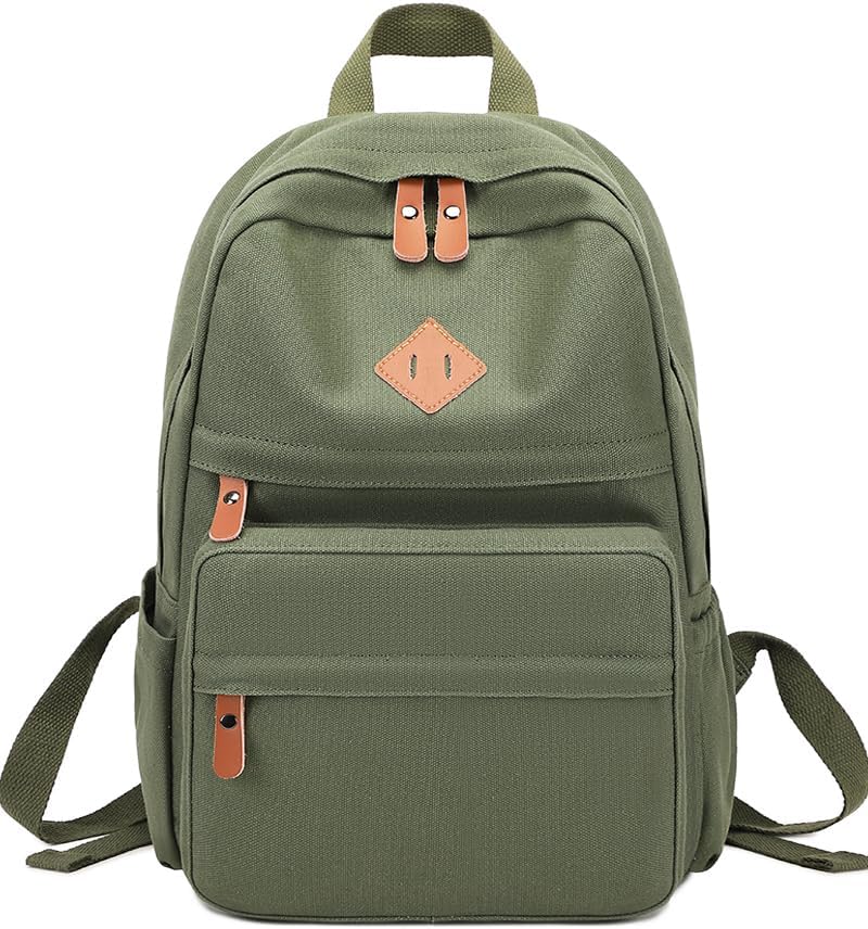 Miniatura 6 de Mochilas ligeras para niños, mochila escolar de lona, pequeñas mochilas de viaje para mujeres, niñas, niños, mochila para niños pequeños