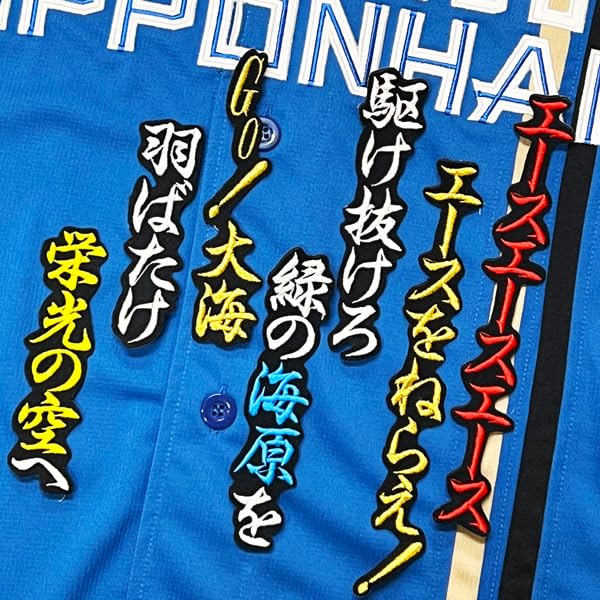 伊藤大海 応援歌 ユニフォーム Amazon.co.jp: ファイターズ 刺繍ワッペン 伊藤 大海 応援歌 黒 応援