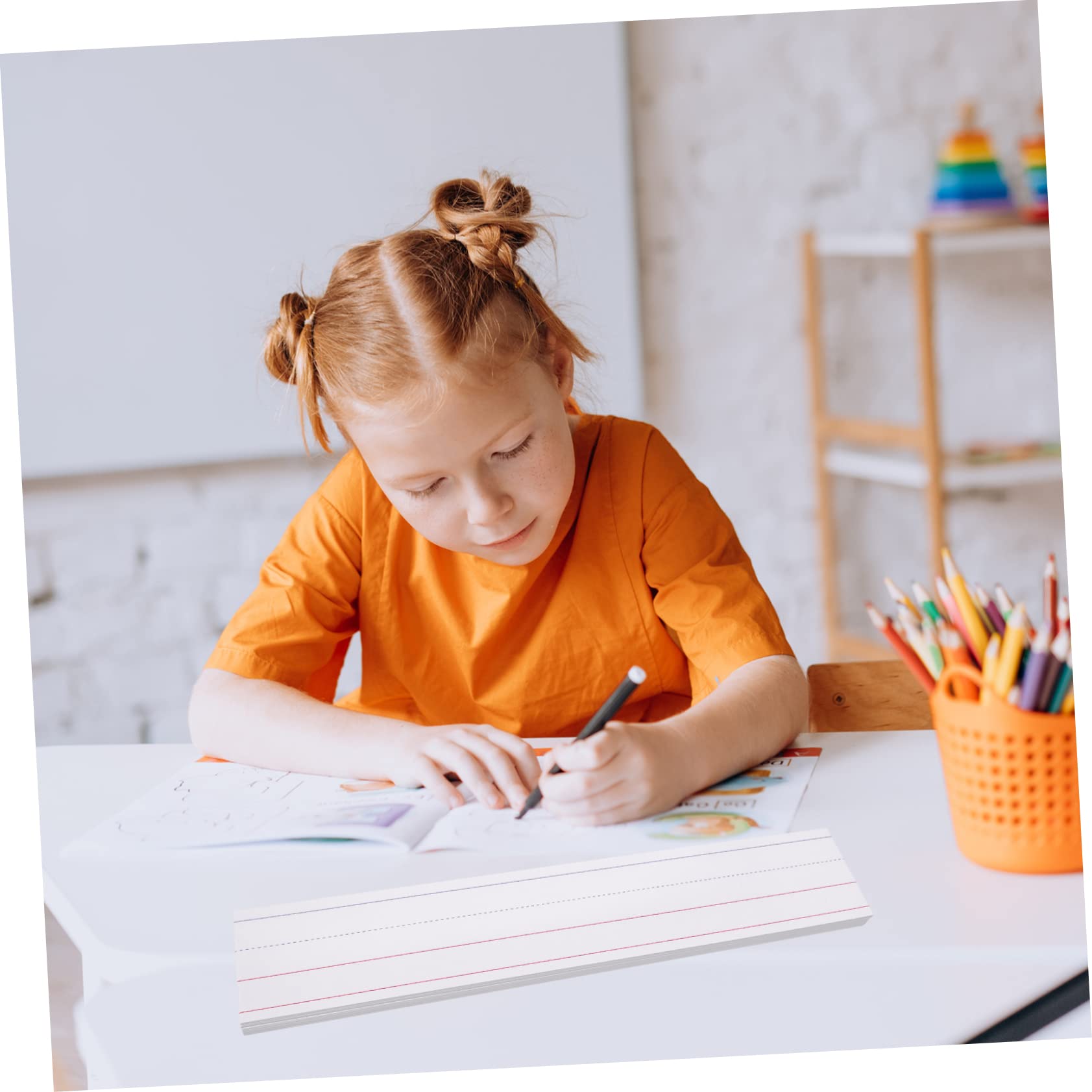 HOMSFOU 2 Set Strisce Scrittura Regolate Per Apprendimento Per Esercizi Per Insegnanti Per Pratica Scrittura E Problemi Matematica 50 Pezzi * 2