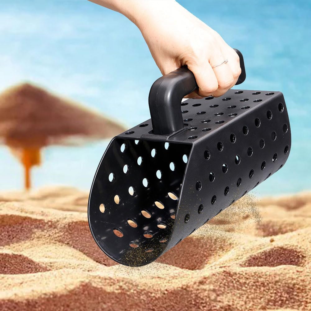 Ensemble d'outils de creusement de et à sable de plage – Accessoires de détecteur de métaux pour enfants et adultes – Plastique ABS