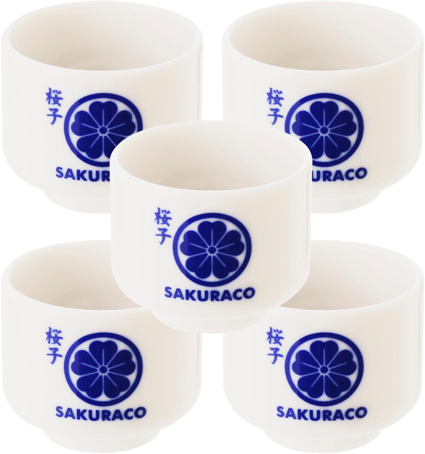 Japanese Sake Cup Set (5pieces)