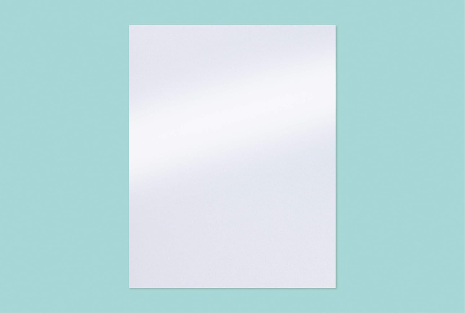 White Shimmer Paper - 100-Pack Metallic Cardstock Paper, 92 lb Cover, Double Sided, Printer Friendly - Perfect for Weddings, Birthdays, Craft Use, Letter Size Sheets, 8.5 x 11 Inches : Arts, Crafts & Sewing