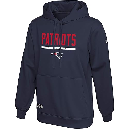 New Era NFL Men's Team Color Safety Performance Fleece Hoodie