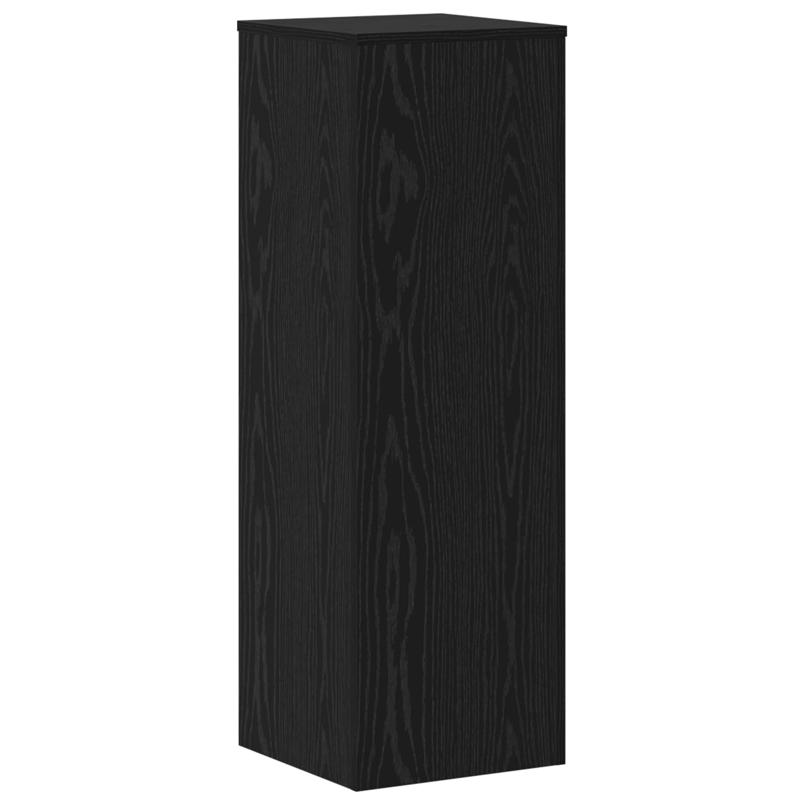 Supporto per Piante in Legno Rovere Nero 33 x 33 x 100 cm 2 Pezzi per Giardino Balcone Interno ed Esterno con Sostegno Versatile per Fiori Piante rampicanti e orto