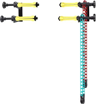 MagicLine Photography Backdrop Wall Mount 2 Roller Support System, Manual Photo Background Celling/Light Stand Mounting Holder,Backdrop Stand for Home Video Studio & Photographer