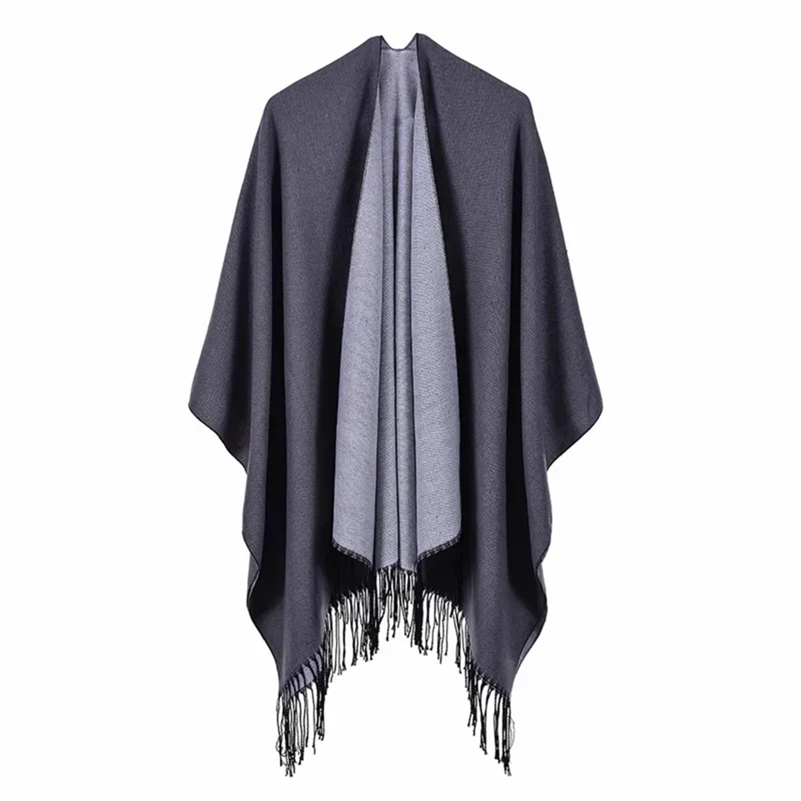 Poncho e Mantelle Invernali alla Moda, Sciarpe in Imitazione Cashmere da Donna, Scialli Caldi, Poncho per Felpa