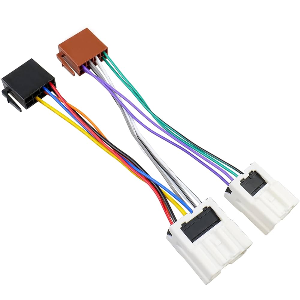 QYマステ　HanDam　0403 Amazon.com: Fiegromech ISO Stereo Wiring Harness Compatible
