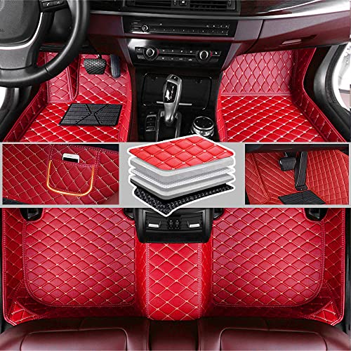 Romanbin Auto Fußmatten - Antirutschmatten maßgeschneidert für 95% der Fahrzeugmodelle –...