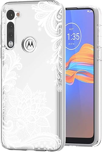 Miniatura 4 de Funda para Moto G Stylus, Motorola G Stylus para niñas y mujeres, a prueba de golpes, transparente, suave, flexible, funda protectora de TPU delgada