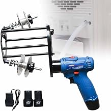 12V Lithium Battery Air Conditioning Tape Winding Machine, Air Conditioning Pipe Cable Tie Wrapping Tool, Electric Tape Wrapping Machine