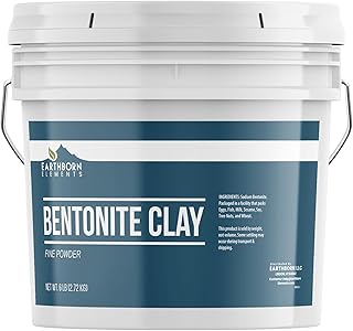 Earthborn Elements Polvo de arcilla de benton...