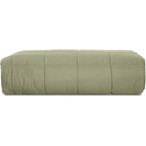 Elite Home Products Down Alternative Solid Blankets, King, Sage