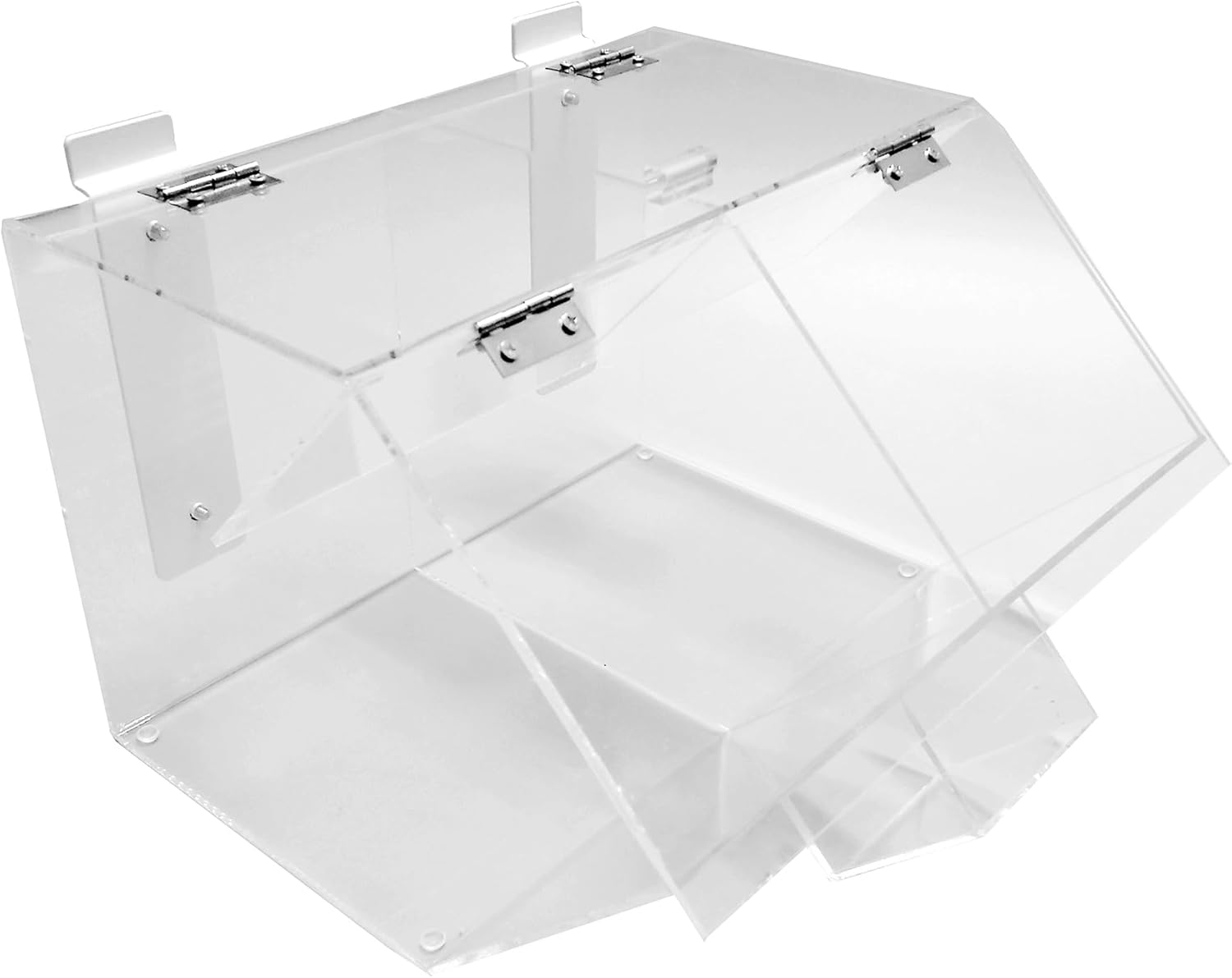 FixtureDisplays® Plaxiglass Candy Bin Acrylic Candy Dispenser Clear Transparent Treats Display 100868