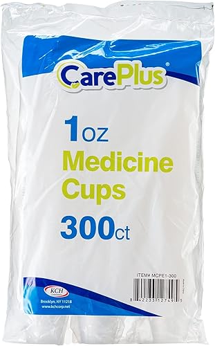 Vista 12 de Vasos medicinales desechables (500 unidades – 1 onza) – Vasos medidores y dosificadores de plástico resistentes con medición en relieve fácil