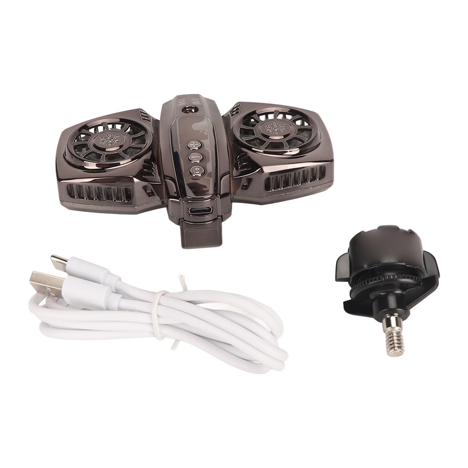 Enfriador de Teléfono Celular, Radiador de Teléfono Celular Ventilador de Enfriamiento de Teléfono de bajo Ruido para Juegos, Radiador de Teléfono Móvil Semiconductor Ventilador