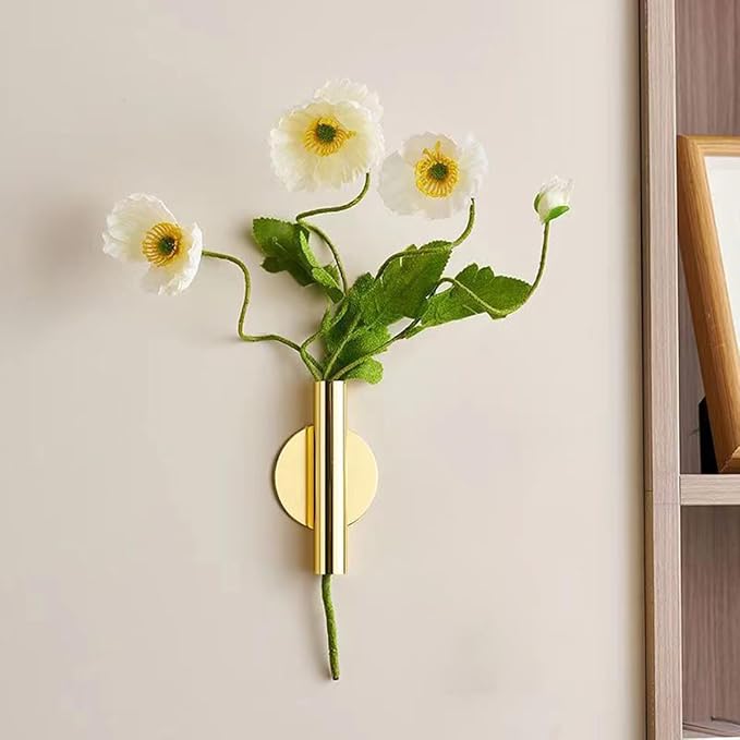 Jarrón Adhesivo de Pared GD: Decora sin Taladrar