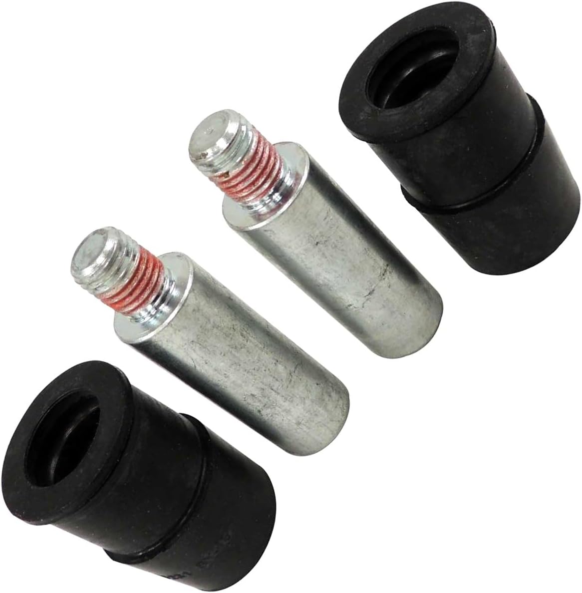 APDTY 170648 Brake Caliper Pin Kit; Front; Without SRT Package; Compatible With 2011-2023 Dodge Durango, Compatible With 2011-2022 Jeep Grand Cherokee; Replaces 68052367AA