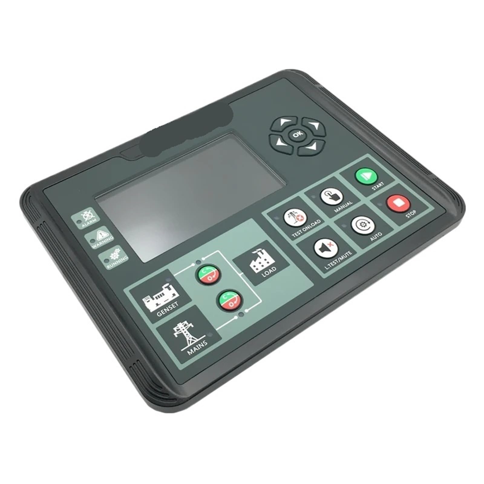 Jdilfunu Dc70dr Mk2 Dc70d Dc72d Dc70dr Dc72dr Mk2 Generator Controller Lcd Display Self-Starting Control Board Genset Spare Parts 1Pcs(Dc70dr Mk2)