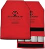 HYPERWEAR Soft FlexLoad™ Rucking Weight Plates for Weighted & Plate Carrier Vests, in Multiple Sizes Singles or Pairs