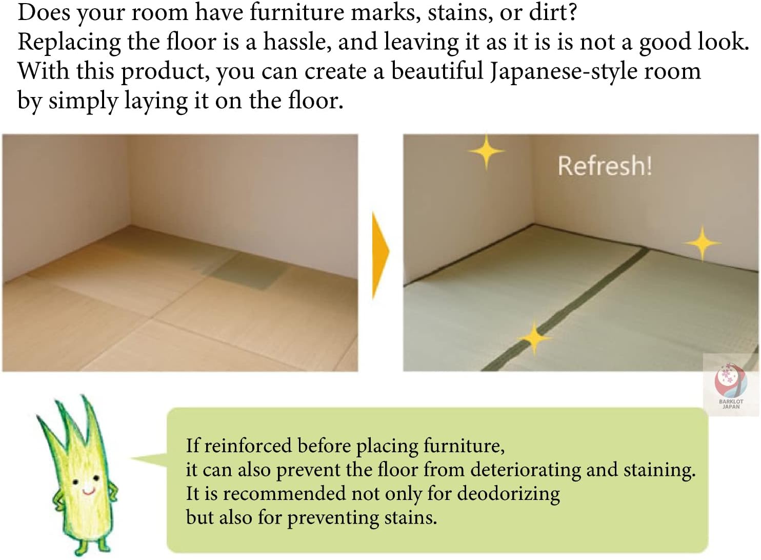 IKEHIKO Tatami Mat, 100% Japanese Rush Grass, Natural Material, Traditional Breathable Sleeping Mat, Zen Yoga, Made in Japan 1108 (352352cm)