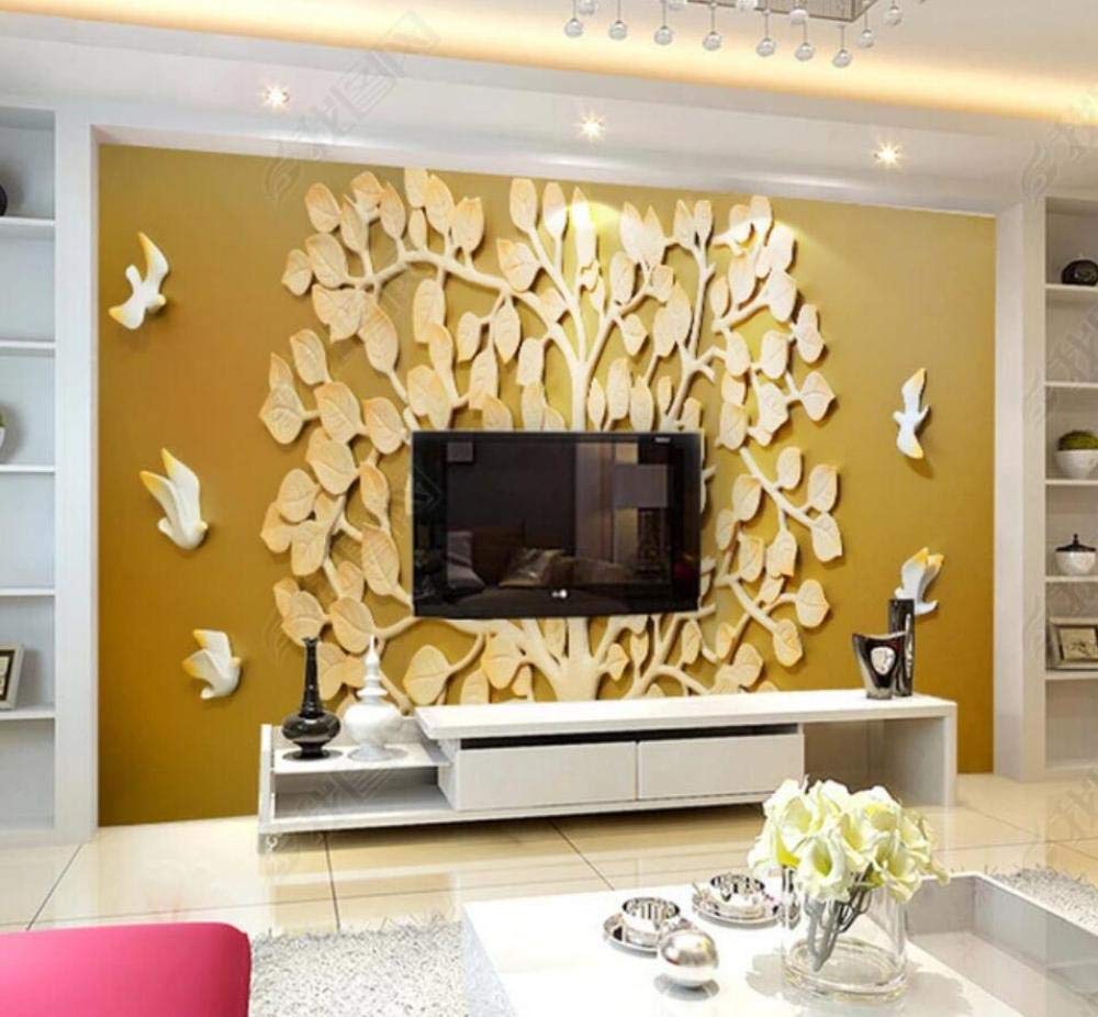 Family Tree Mural Wallpaper Family Tree Photo Frame 3D Wooden Family