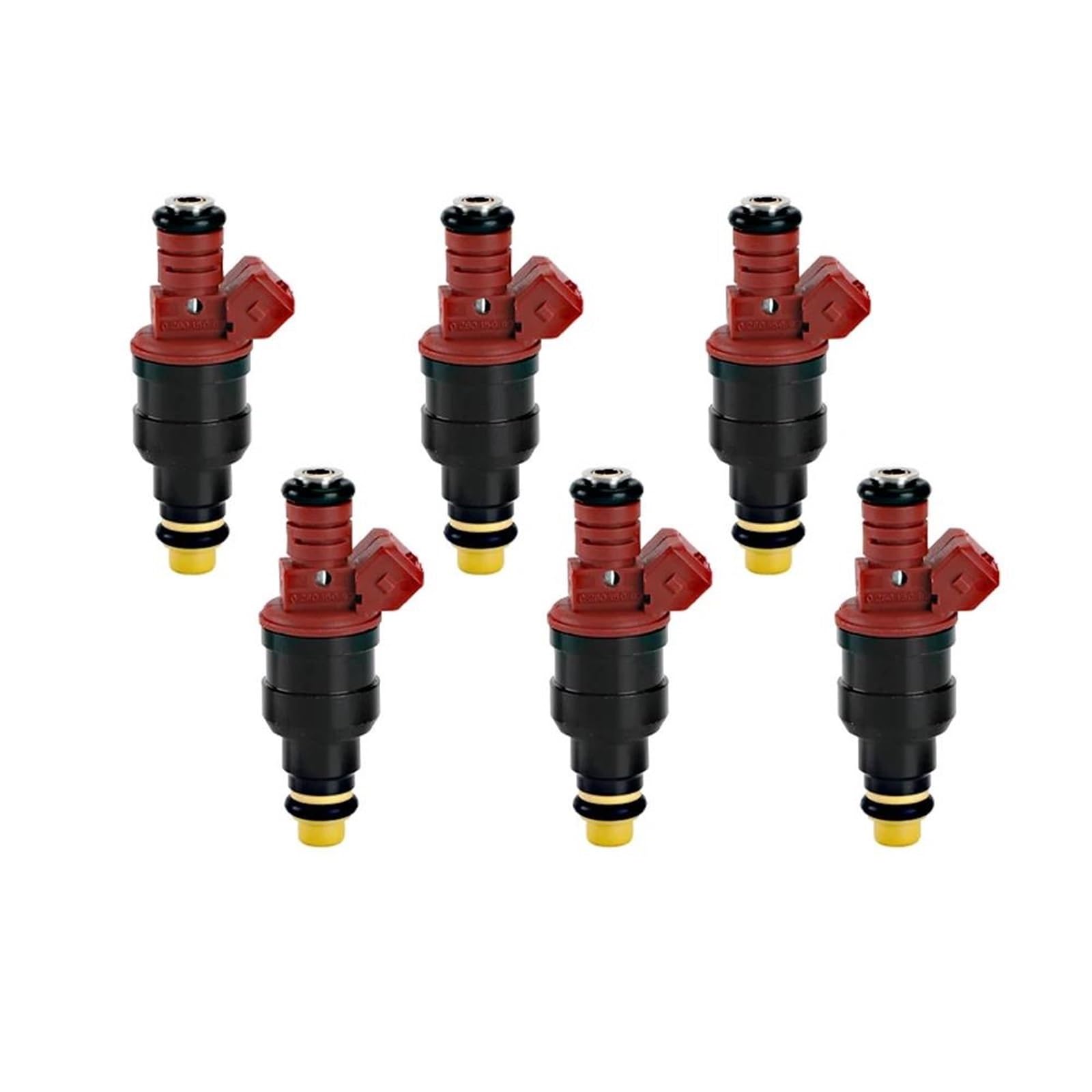 Trfbd One Color 6Pcs Fuel Injectors Nozzle 0280150931 822-12111 For Explorer 4.0L Engine Only 1993 1994 1995 1996