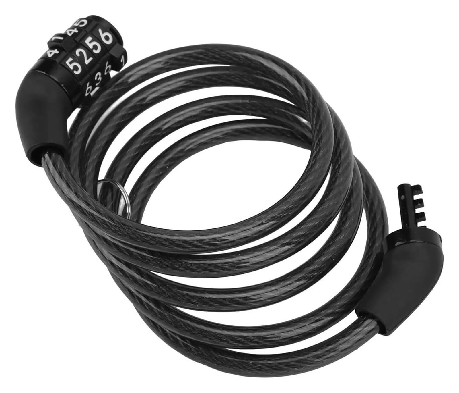 Bicycle Lock, 4-Digit Password Bicycle Padlock Chain Lock for Scooter Motorcycle