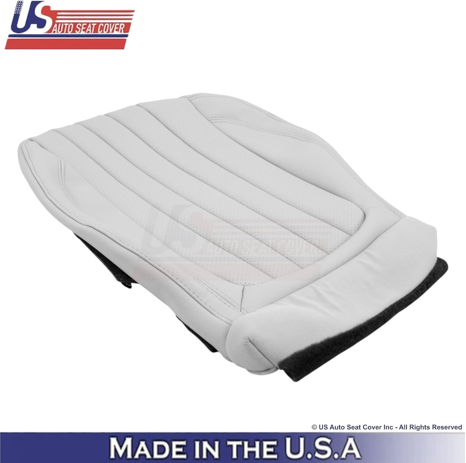 2019-2023 fits Mercedes Benz E-Class Genuine Leather Front Passenger Covers White