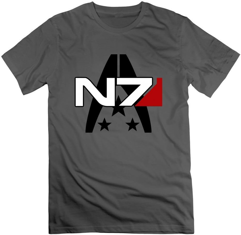 Mass Effect 3 N7 Krystalbrad T Shirt Custom-made Men Comfortablestylish Gray