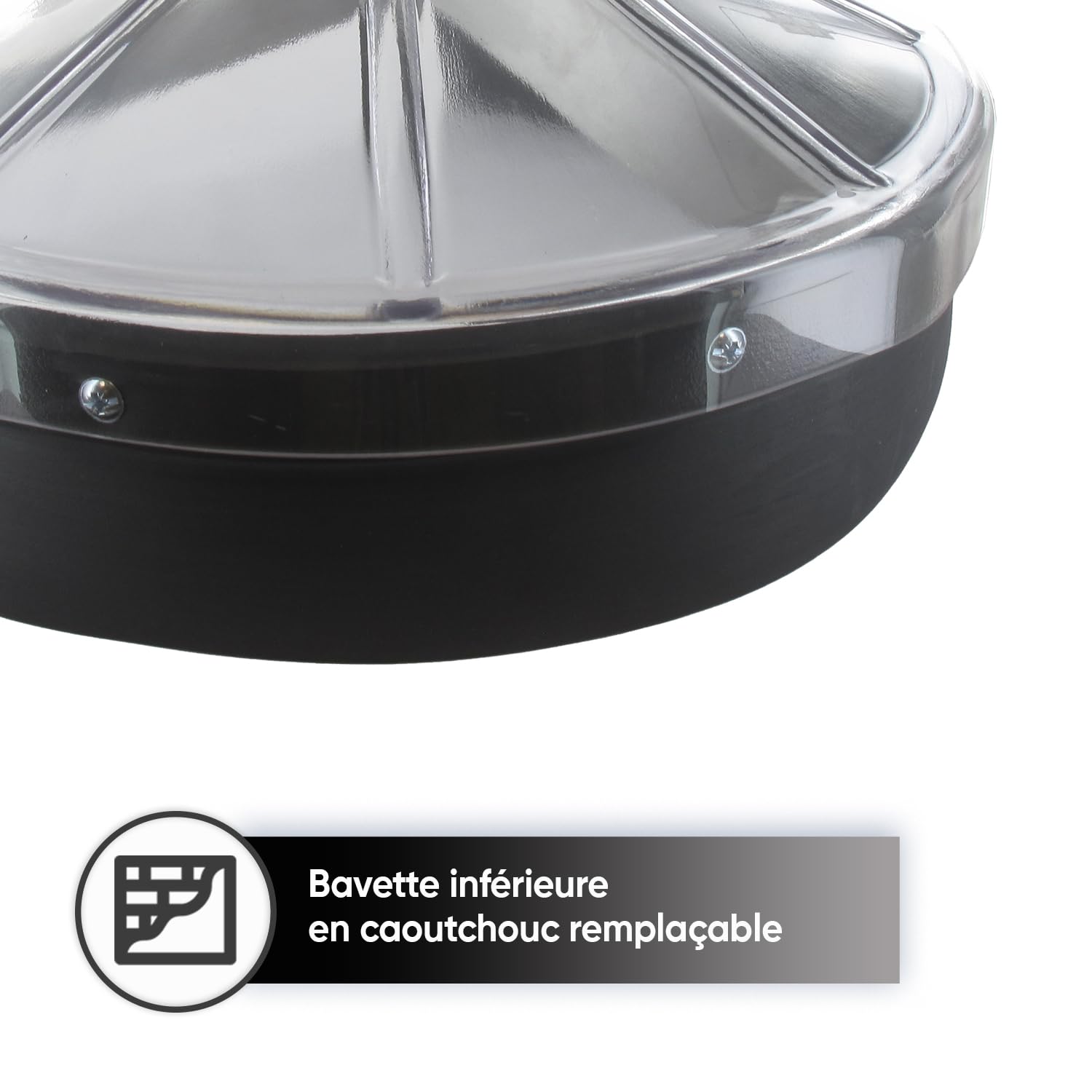 Universal – Schutzgehäuse für Motorsense mit Rücken mit Metallbürsten – Klappbar und Universal